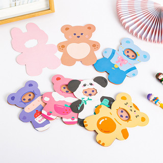 【1094】可愛造型卡片 熊熊卡片 萬用卡片 多用卡片 可愛卡片