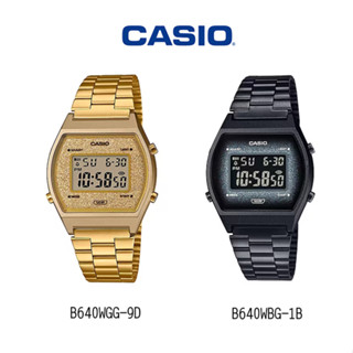 【WANgT】CASIO 卡西歐 B640WBG/WGG 金屬簡約輕薄閃耀防水電子手錶