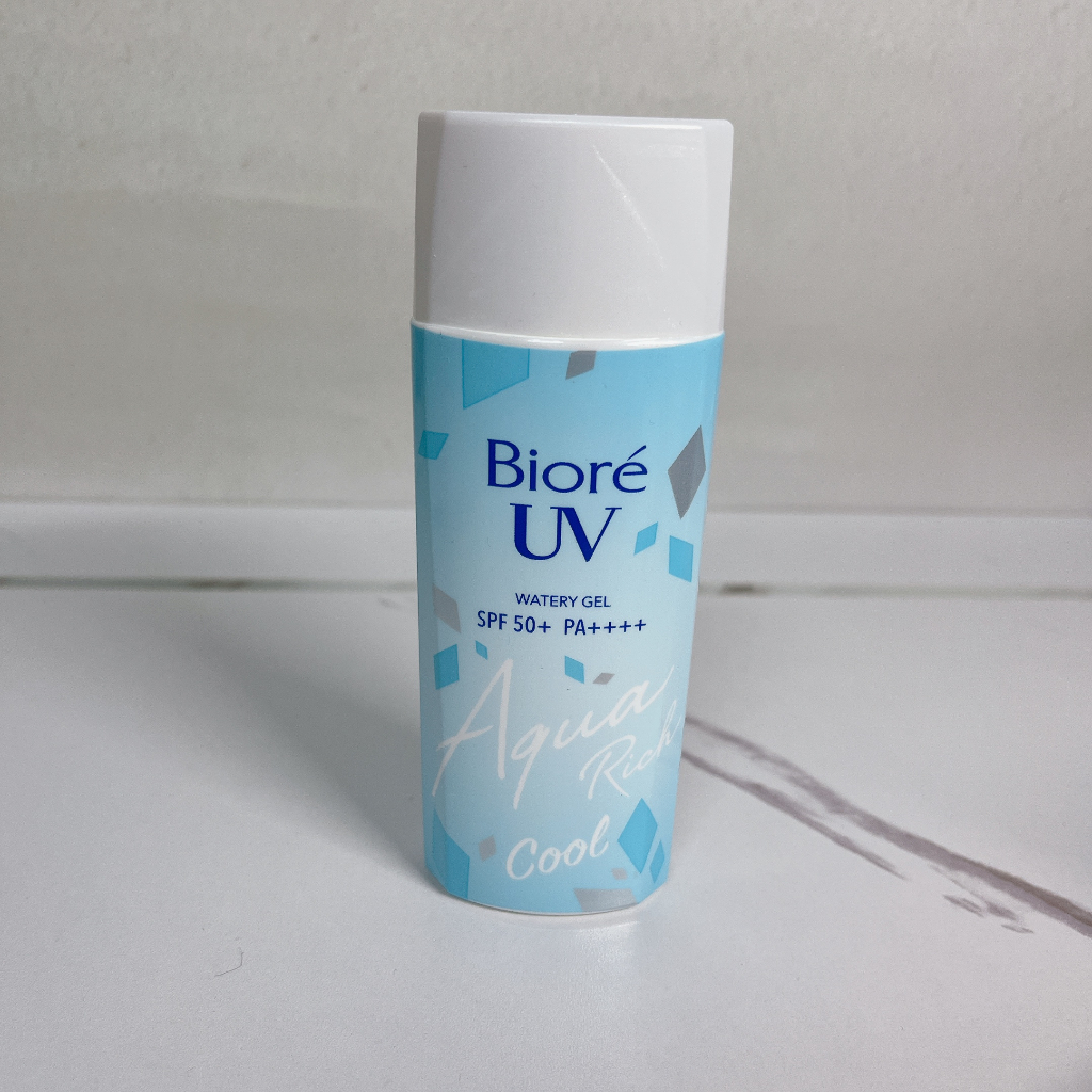 【二手】Biore 蜜妮 含水防曬清透水凝露SPF50+ PA++++ 90ml(酷涼型)