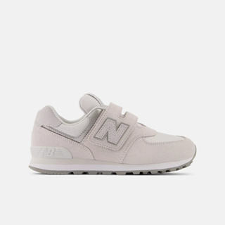 NEW BALANCE 574系列 休閒鞋 運動鞋 中童 大童 童鞋 PV574ES1-W 灰白