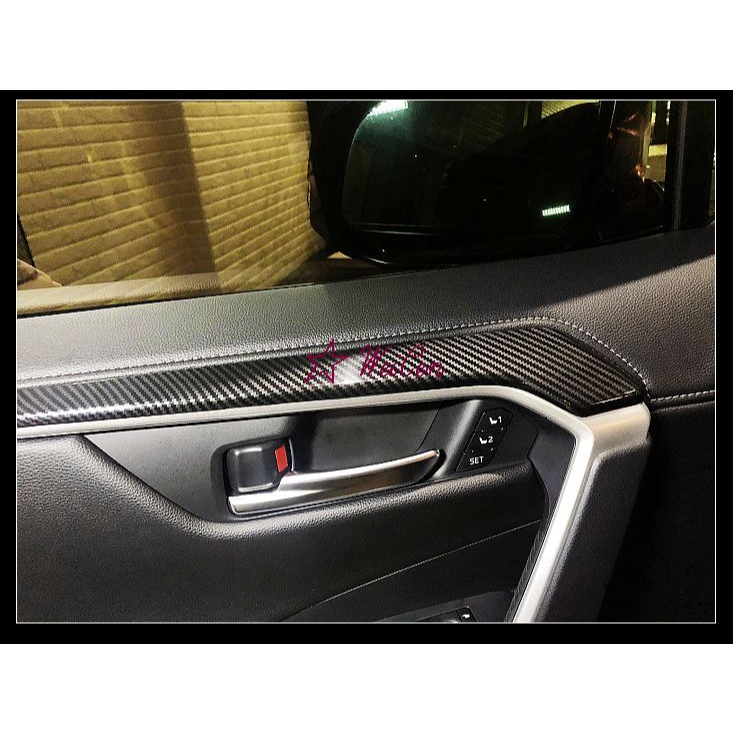 ☆偉宸W C☆ABS豐田 RAV4 2019後 5代 5.5代 專用 車門內拉手飾條 車門內飾條 內門板飾條 車門板飾條