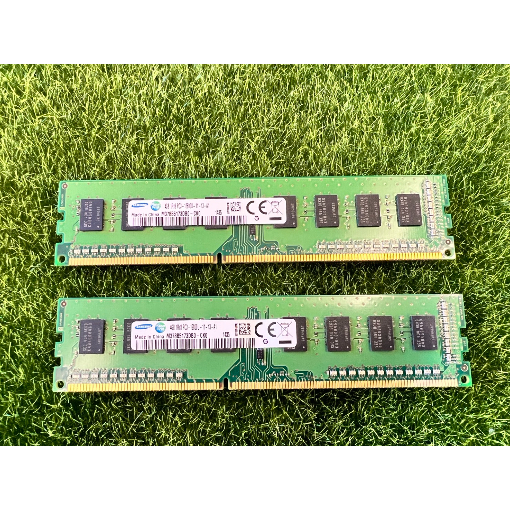 三星桌機用 DDR3 4G 記憶體(單面)1Rx8 pc3-12800U