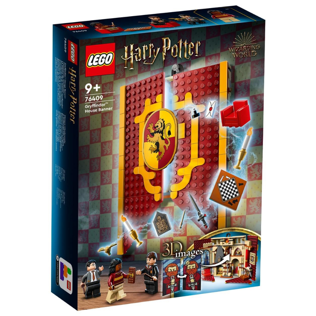 【周周GO】樂高 LEGO 76409 哈利波特 Gryffindor™ House Banner