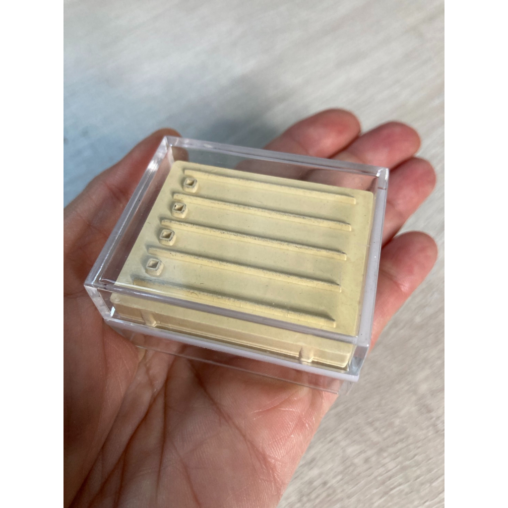 MUJI無印良品 代辦事項 印章 清單印章 壓克力 二手 絕版品 To do list stamp, Used