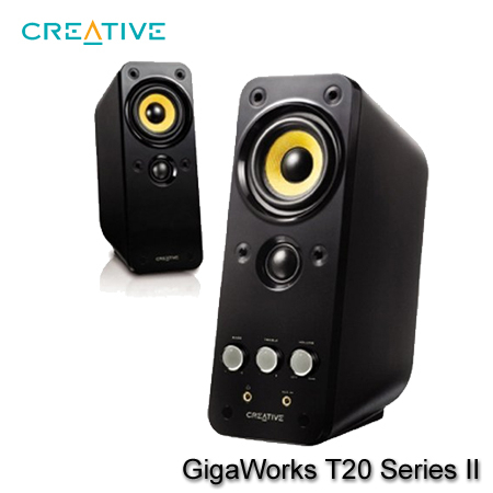 【3CTOWN】含稅公司貨CREATIVE 創新未來 GigaWorks T20 Series II 二件式喇叭 音響