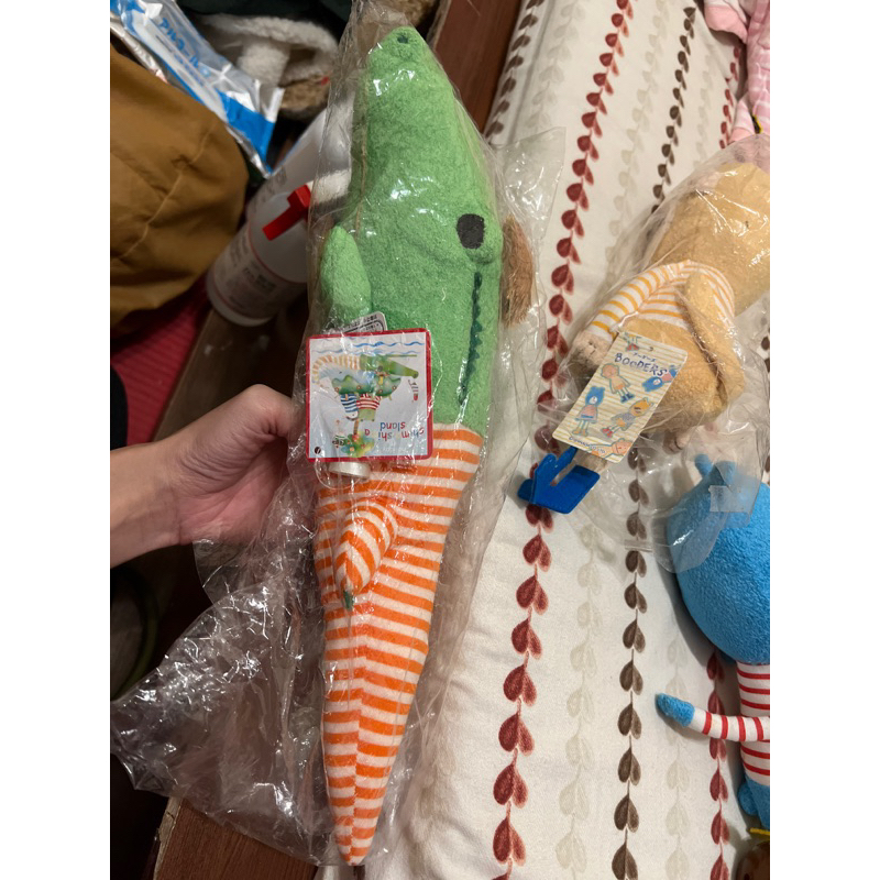 日貨 Shinada 鱷魚 娃娃 玩偶 布偶