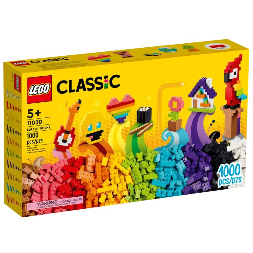 【台南樂高 益童趣】LEGO 11030 精彩積木盒 Classic 經典系列 樂高創意桶 正版樂高 生日禮物 送禮