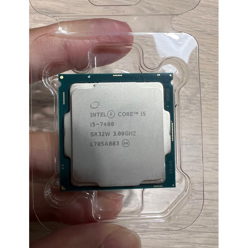 Intel I5 7400 含原廠盒裝風扇散熱器