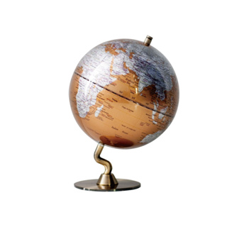 【SkyGlobe】5吋金色金屬底座地球儀(英文版)《WUZ屋子-台北》5吋 裝飾 擺飾 地球儀 金色 金屬底座 小地球