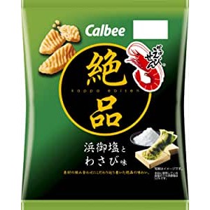 Calbee 卡樂比 蝦條 鹽和芥末味 60g x 12 袋 日本零食 日本直郵