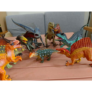 侏羅紀世界 恐龍仿真模型玩具-好市多 Costco購買的恐龍模型共10隻