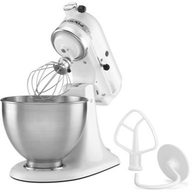 老美代購 抬頭式攪拌機 刷卡分期 KitchenAid K45SSWH 台灣保固110V用 白色 4.5QT容量