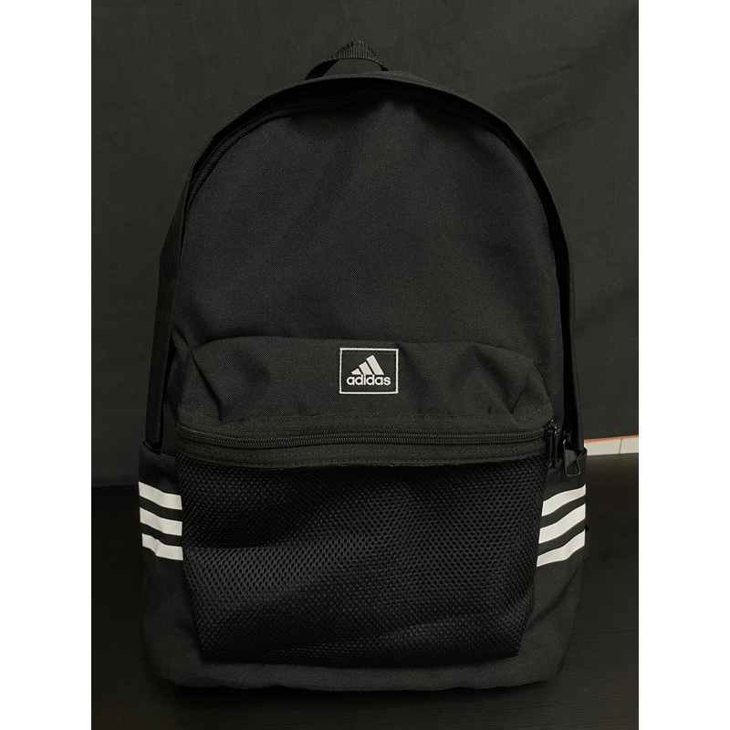 （面交1200）愛迪達Adidas 三線包9.999成新 後背包 學生包 電腦包 書包