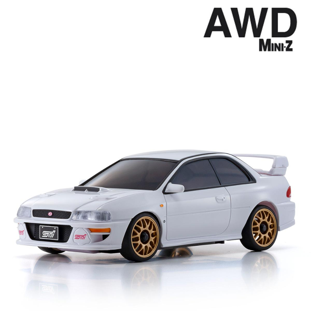 KYOSHO MINI-Z ASC車殼 速霸陸SUBARU IMPREZA 22B-STi白色(MZP457W )AWD