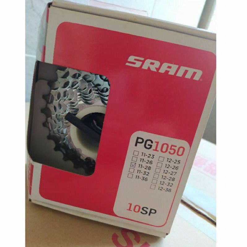 胖虎單車 Sram PG-1050 10 Speed Cassette 11-28T