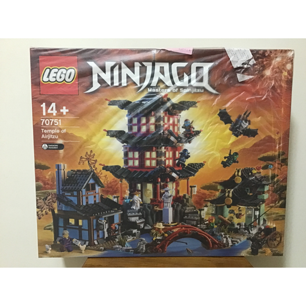 LEGO 樂高 70751 旋風忍者 忍者神廟 盒損 全新未拆