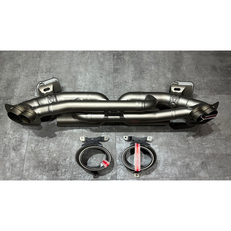 Akrapovic Exhaust 蠍子 鈦合金排氣管 Porsche 911 992 Carrera S 4S GTS