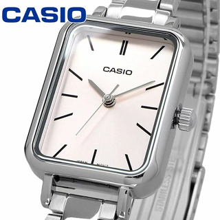 【CASIO】LTP-V009D-4 簡約俐落百搭款/小方錶/考試專用/20mm【第一鐘錶】