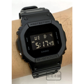 【威哥本舖】Casio台灣原廠公司貨 G-Shock DW-5600BB-1 消光黑 霧面 DW-5600BB