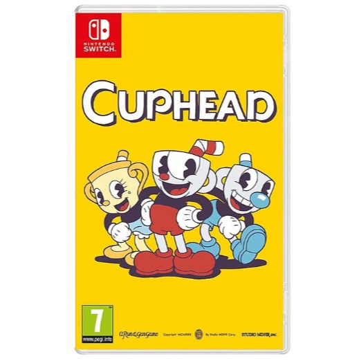 【小老闆電玩】任天堂 SWITCH NS 茶杯頭 CUPHEAD 橫向卷軸 動作 射擊遊戲 中文版 內附特典