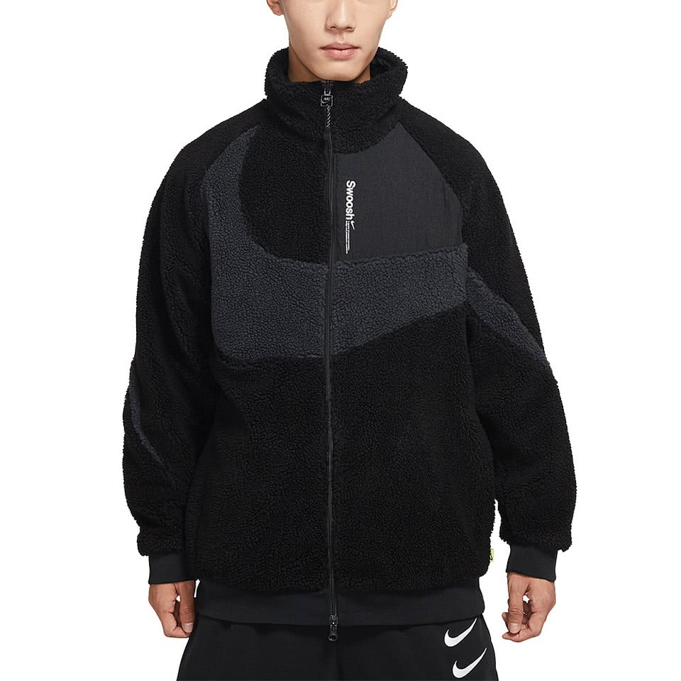 NIKE 男女款 AS M NSW FZ RVSBL SHERPA JKT 大勾毛絨外套 FB1910010 兩面穿