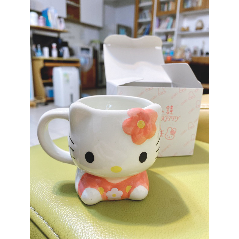 全新 2023年北海道帶回 限定Hello Kitty北海道小樽銀之鐘凱蒂貓咖啡杯 三麗鷗