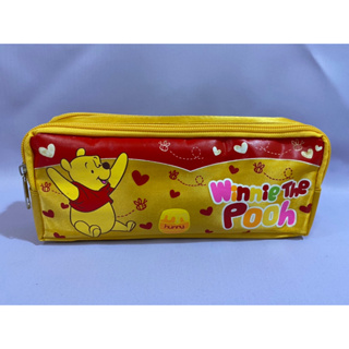 (全新) 小熊維尼 迪士尼 雙層筆袋 大容量 維尼熊 鉛筆盒 Winnie The Pooh