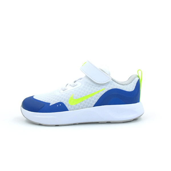 NIKE WEARALLDAY (TD)  童鞋 兒童運動鞋 魔鬼氈 網布 黏帶   白藍 CJ3818104