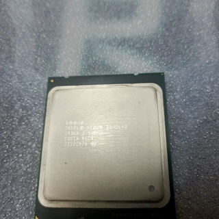 Xeon E5-2640 6C12T CPU 2011 E5-2650L 12核24線 QFSB 伺服器記憶體 散熱器