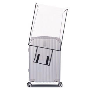 Sarung Koper Transparan Luggage Cover 透明旅行箱防塵罩 行李箱保護