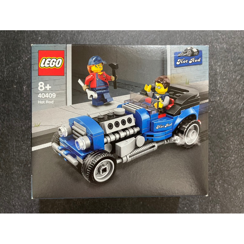 LEGO 樂高 40409 Blue Fury Hot Rod 老爺車