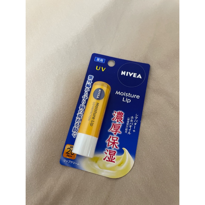 🇯🇵日本購入(現貨）妮維雅NIVEA濃厚保濕護唇膏 高雄面交可