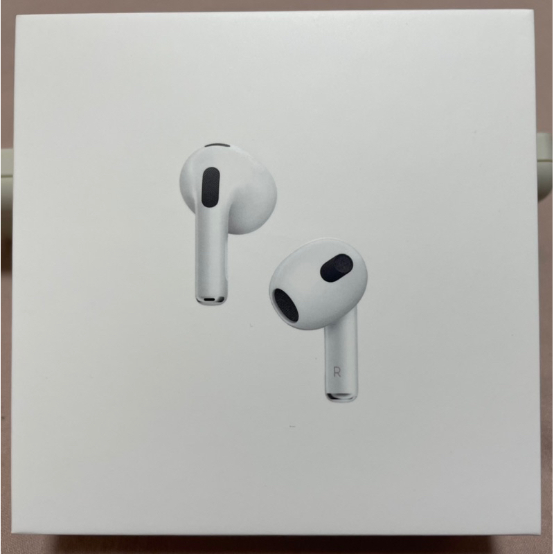 Apple 蘋果 AirPods 3 （第三代）全新未拆封 藍芽 無線耳機 台灣原廠公司貨