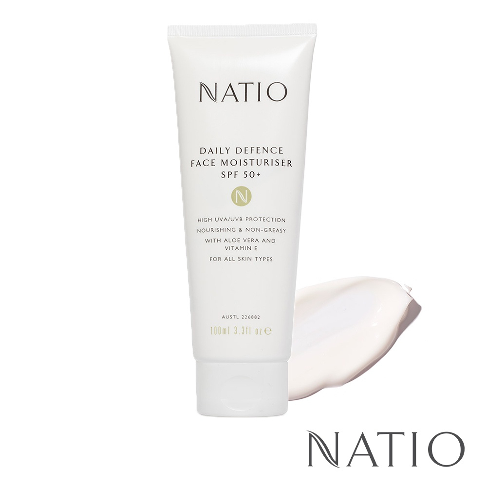 NATIO全效保濕防曬乳 SPF50+  洋甘菊玫瑰柔膚水250ml  月見草保濕水乳液125ml