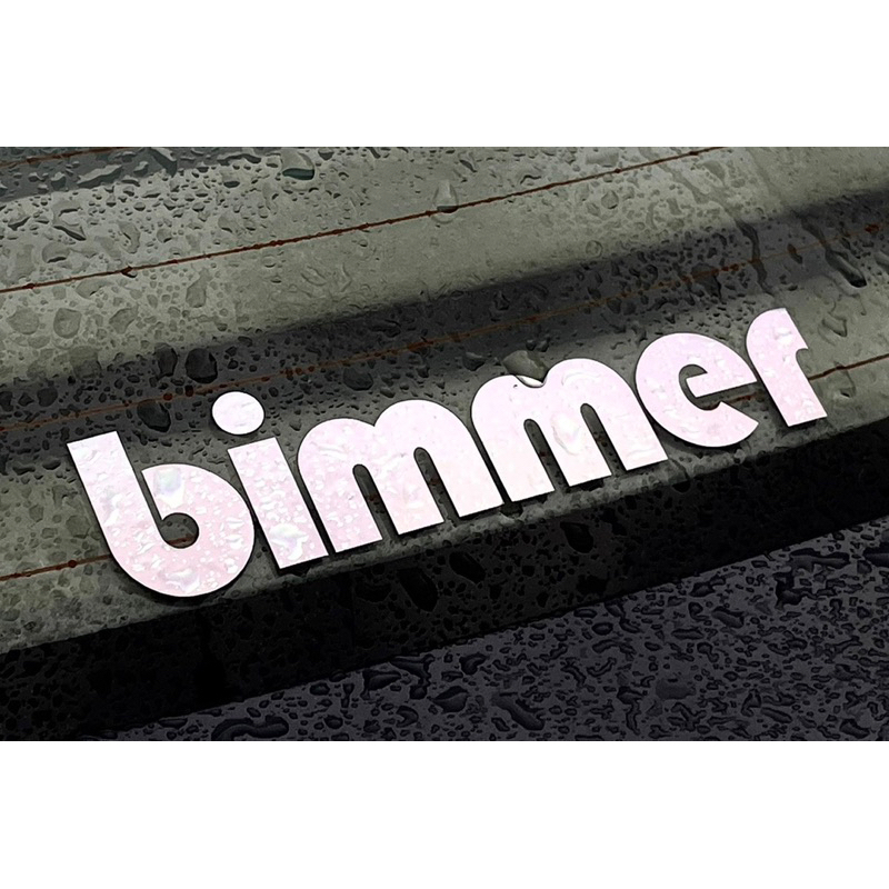 ［老雷］ bmw bimmer 貼紙 車貼 車窗貼 x1 x2 x3 x4 x5 x6 1 2 3 4 5 反光貼 裝飾