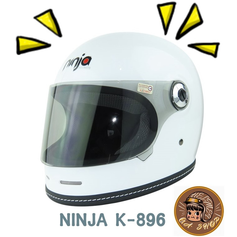 🚚免運🥳附帽套💯原廠🚀商品全新🔥Ga_shop〔NINJA K-896 K896 樂高帽〕全罩 樂高帽 輕量 安全帽