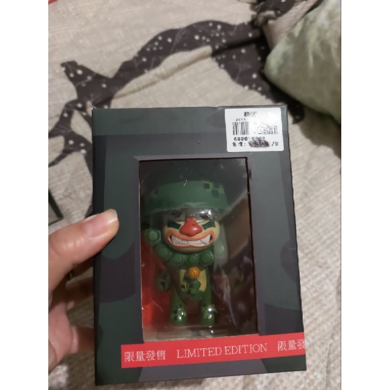 馬祖限量迷彩風獅爺公仔