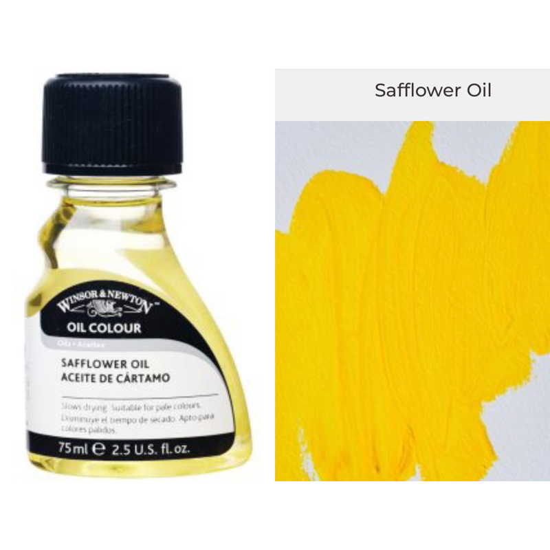 winsor&amp;newton SAFFLOWER OIL 75ml 3021756 英國 溫莎牛頓 蕃紅花油 紅花油