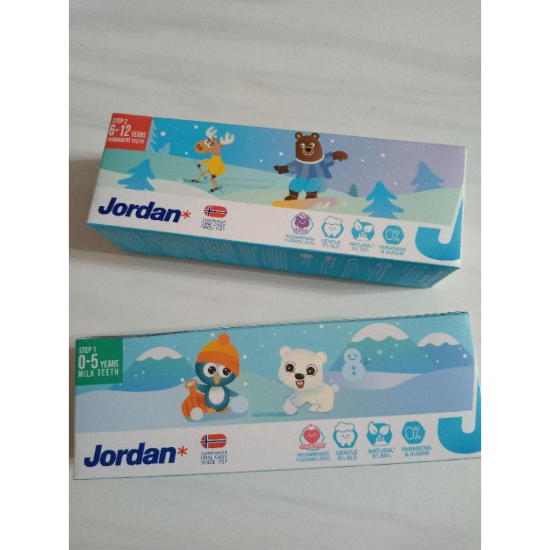 北歐品牌 Jordan 兒童牙膏 75g