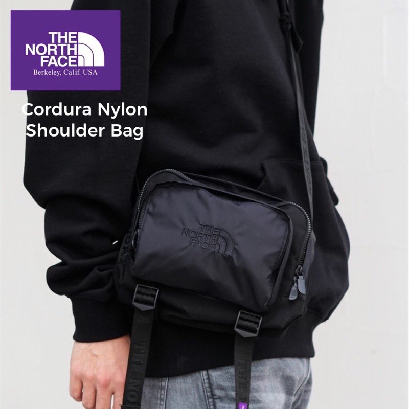 The north face 紫標 限定 CORDURA Nylon Shoulder  側背包  NN7305N