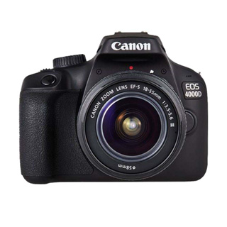 《晶準數位》入門級單眼相機CANON EOS 4000D+18-55mm III單鏡組(中文平輸)
