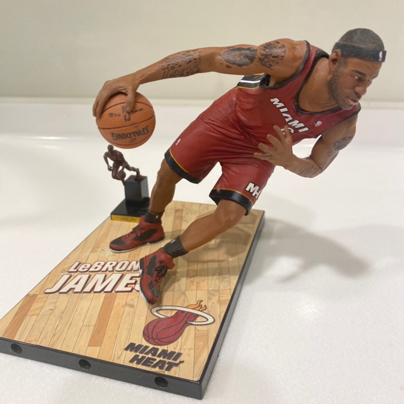 McFarlane Toys 麥法蘭 NBA LeBRON JAMES 熱火隊 6吋公仔