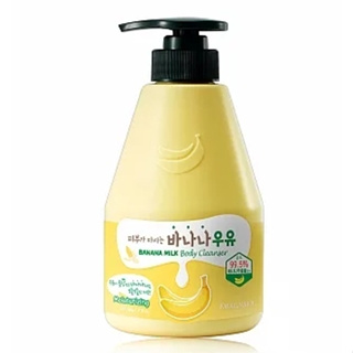 連假無休下單後24小時內出貨韓國KWAILNARA香蕉牛奶潤白沐浴乳560g