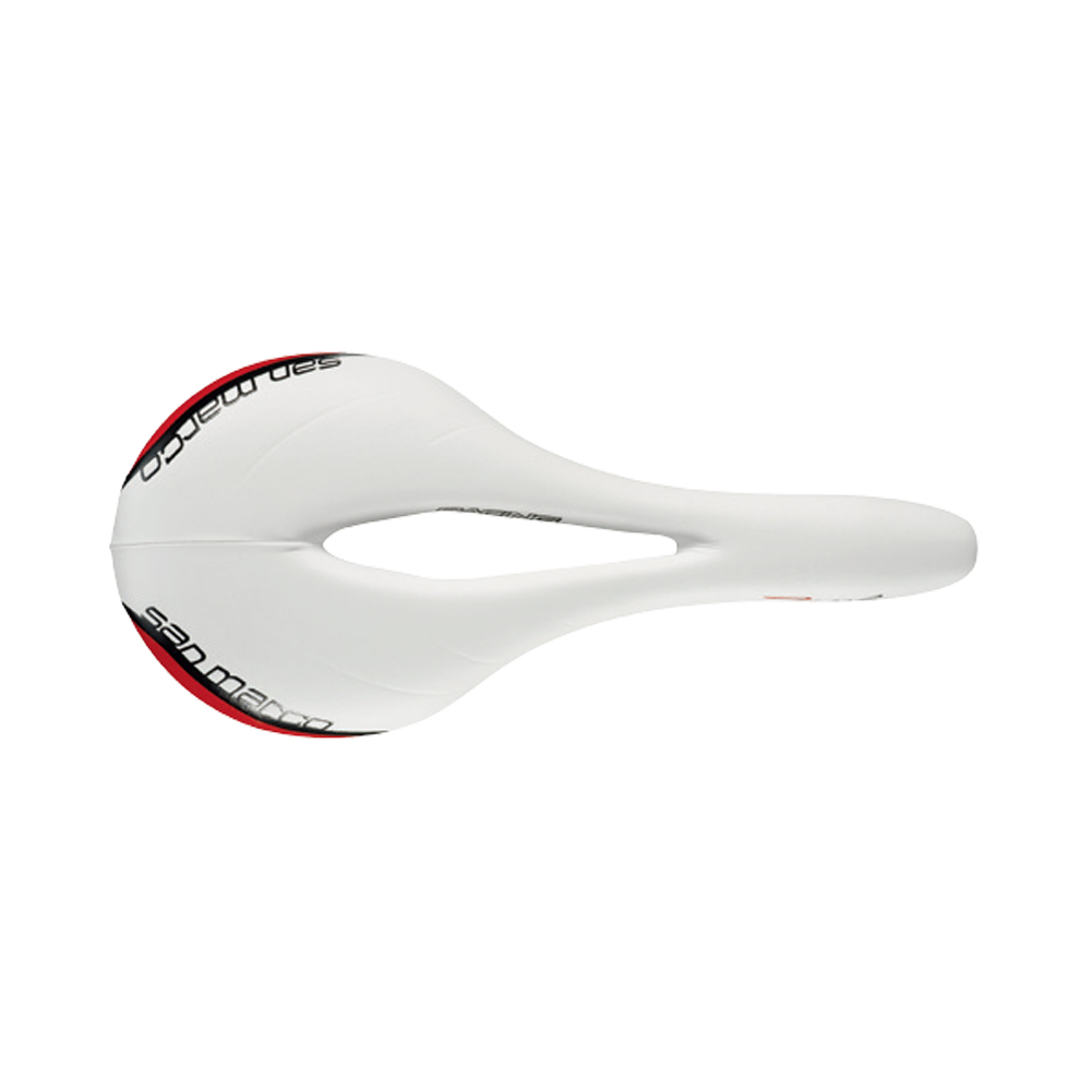 【Selle San marco】ZONCOLAN RACING ARROWHEAD RED EDT白 422L019