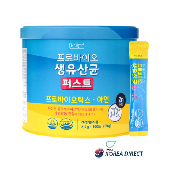 韓國 Probiotics乳酸菌12種益生菌+鋅 2.5gx100包全家款