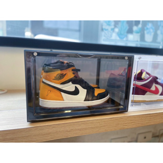 鏡透黑 球鞋收納盒 展示盒 側開磁吸 三色可選 nike air max sb dunk 可參考