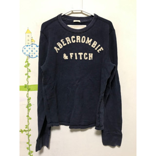 Abercrombie &Fitch男生棉質長袖上衣M
