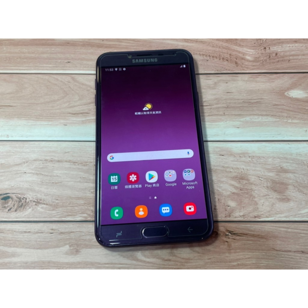 三星 SAMSUNG Galaxy J4 紫色 16G 二手機 可正常使用