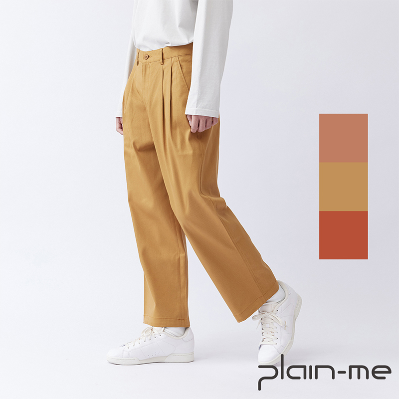 【plain-me】OOPLM 百搭打褶錐形長褲 OPM3502-231 &lt;男女款 長褲 褲子&gt;