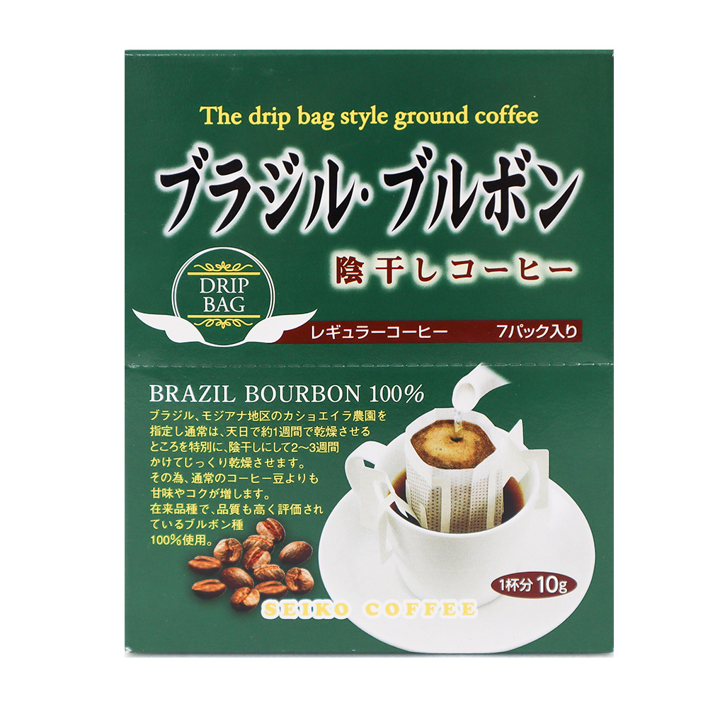 Seiko coffee 濾掛咖啡 巴西波本 7包入【Donki日本唐吉訶德】